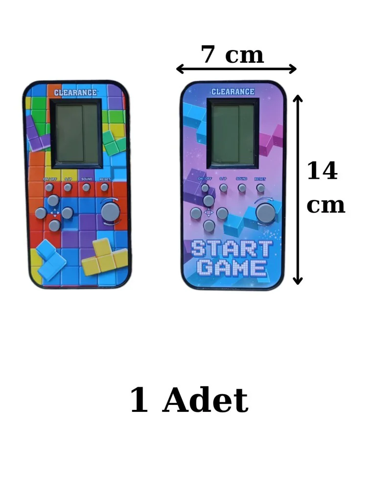 Yeni Model Nostaljik Tetris 1 Adet ( Piller Hediyedir ) Yeni Model Nostaljik Tetris 1 Adet ( Piller Hediyedir )