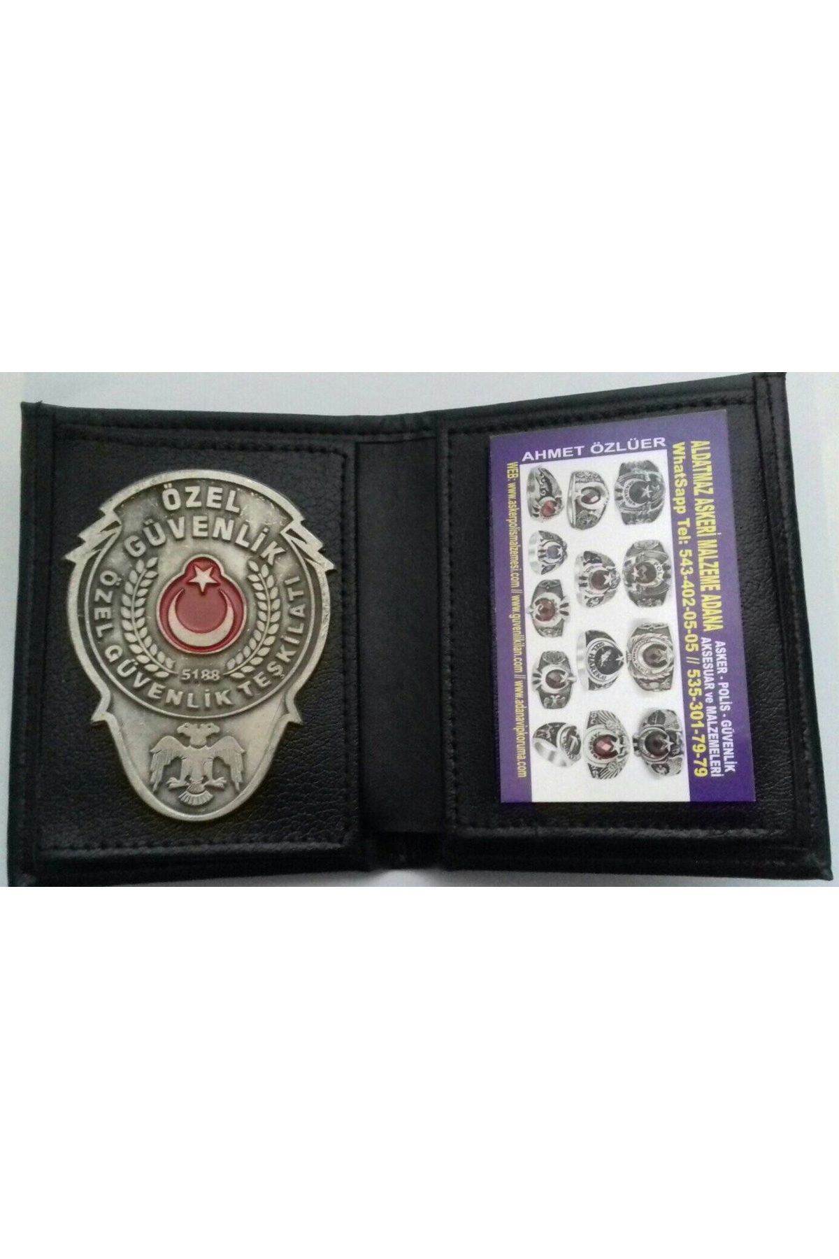 YENI MODEL,ÖZEL GÜVENLİK YELEĞİ + ÖZEL GÜVENLİK ROZETLİ CÜZDANI A
