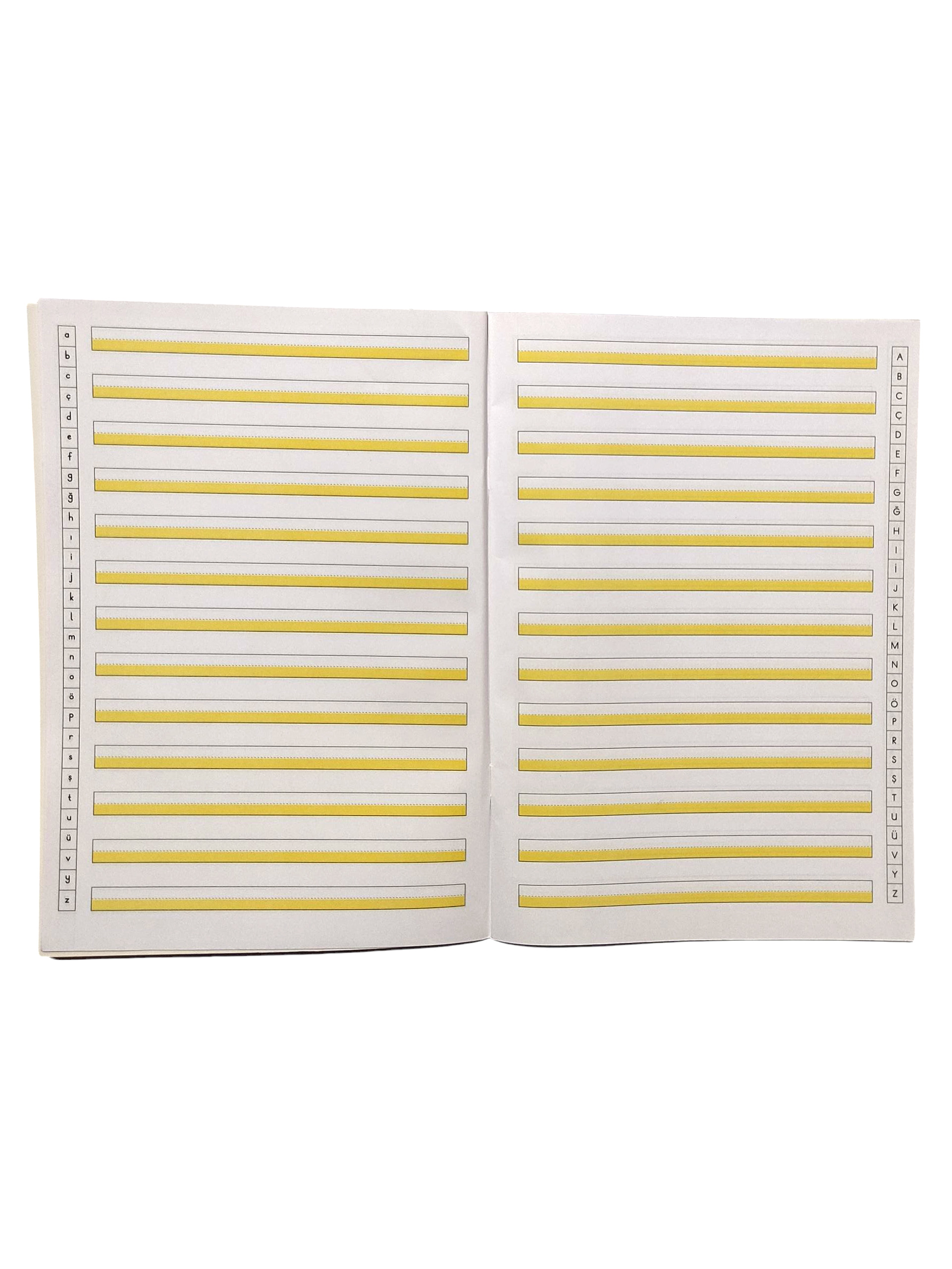 Yeni Müfradat Kılavuz Çizgili Güzel Yazı Defteri Büyük Boy 19x27c Yeni Müfradat Kılavuz Çizgili Güzel Yazı Defteri Büyük Boy 19x27c