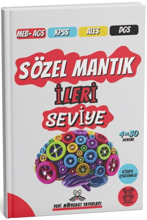 Yeni Müfredat Sözel Mantık İleri Seviye 4x30 Tamamı Video Çözümlü Yeni Müfredat Sözel Mantık İleri Seviye 4x30 Tamamı Video Çözümlü