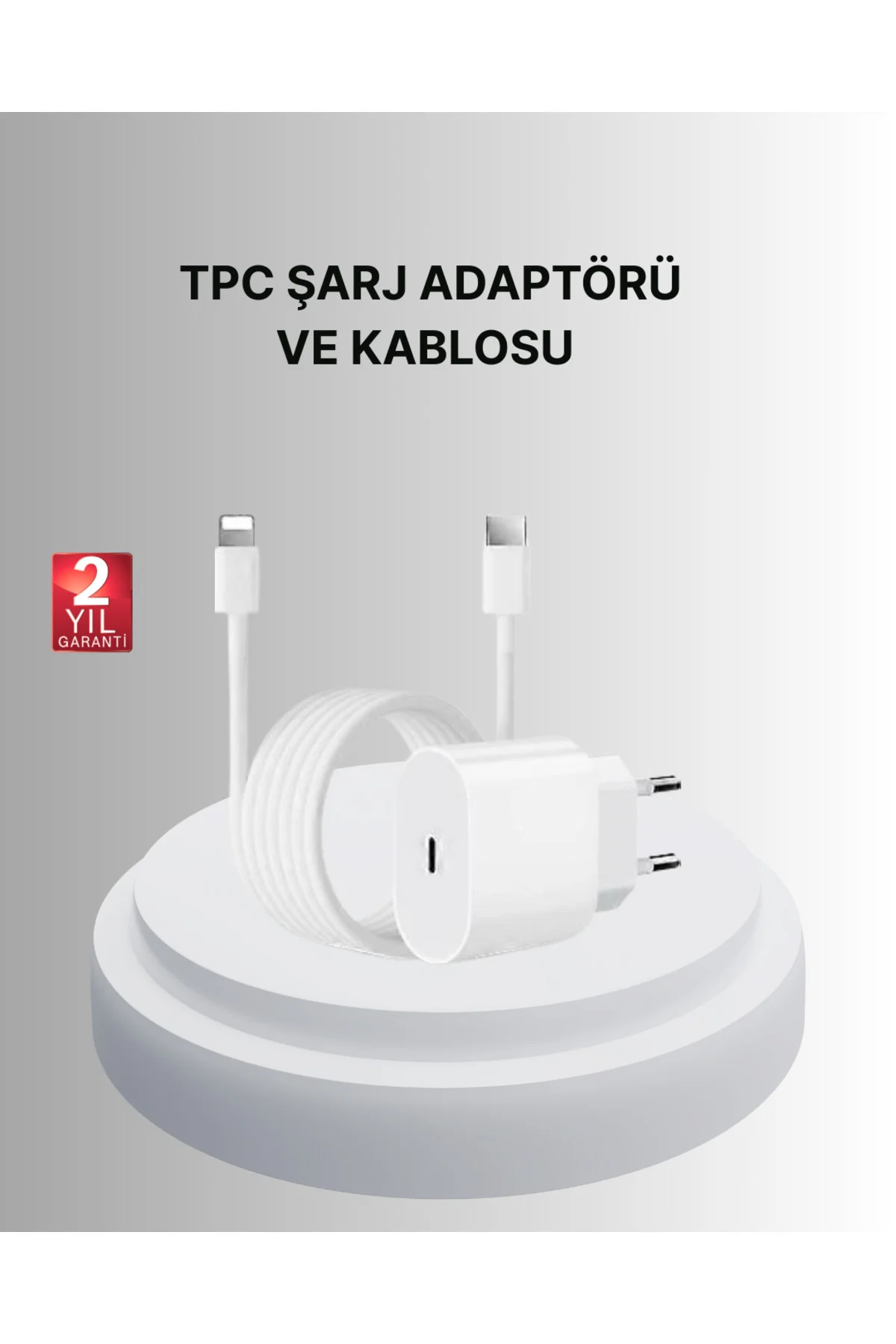 Yeni Nesil 20W USB-C Hızlı Şarj Cihazı iOS Tam Uyumlu