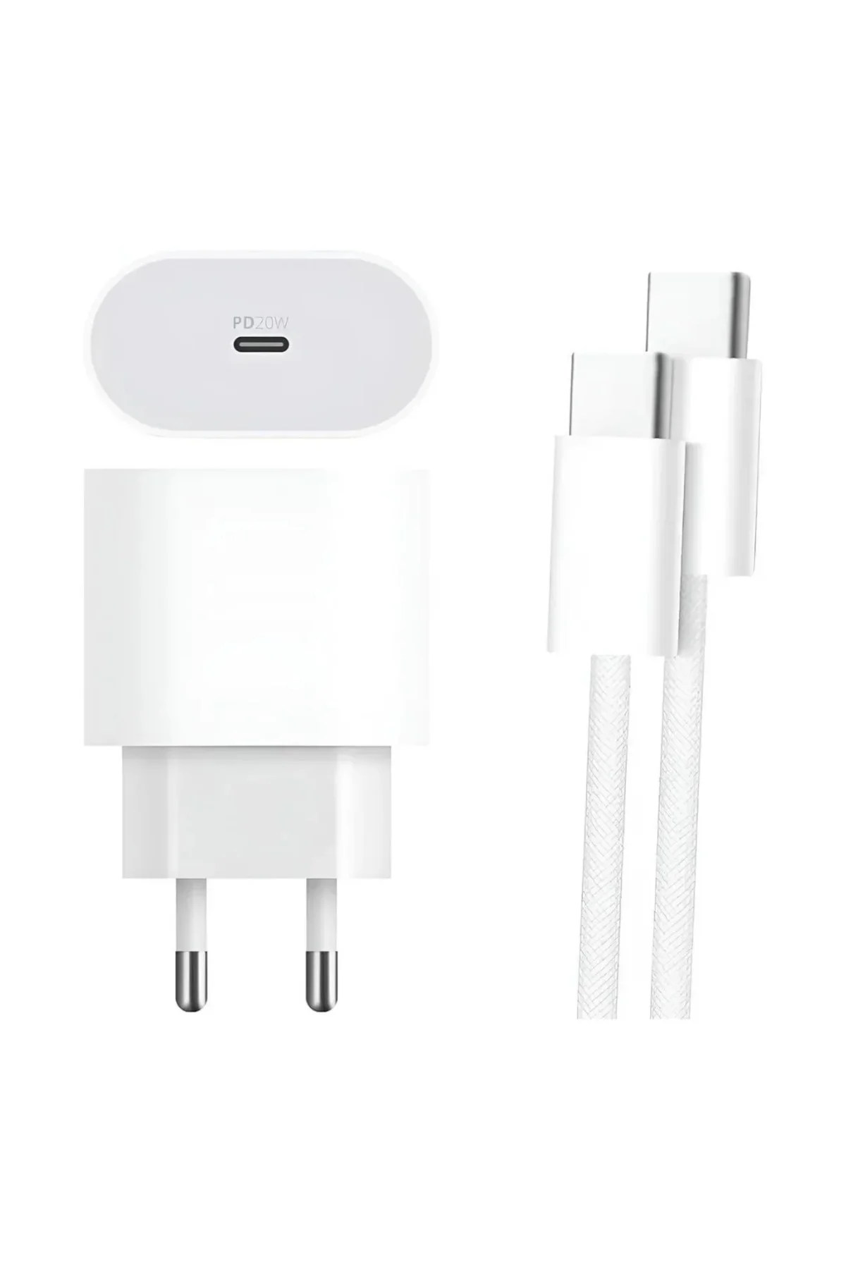 Yeni Nesil 35W USB-C Duvar Şarj Adaptörü Kablo Hediyeli Yeni Nesil 35W USB-C Duvar Şarj Adaptörü Kablo Hediyeli