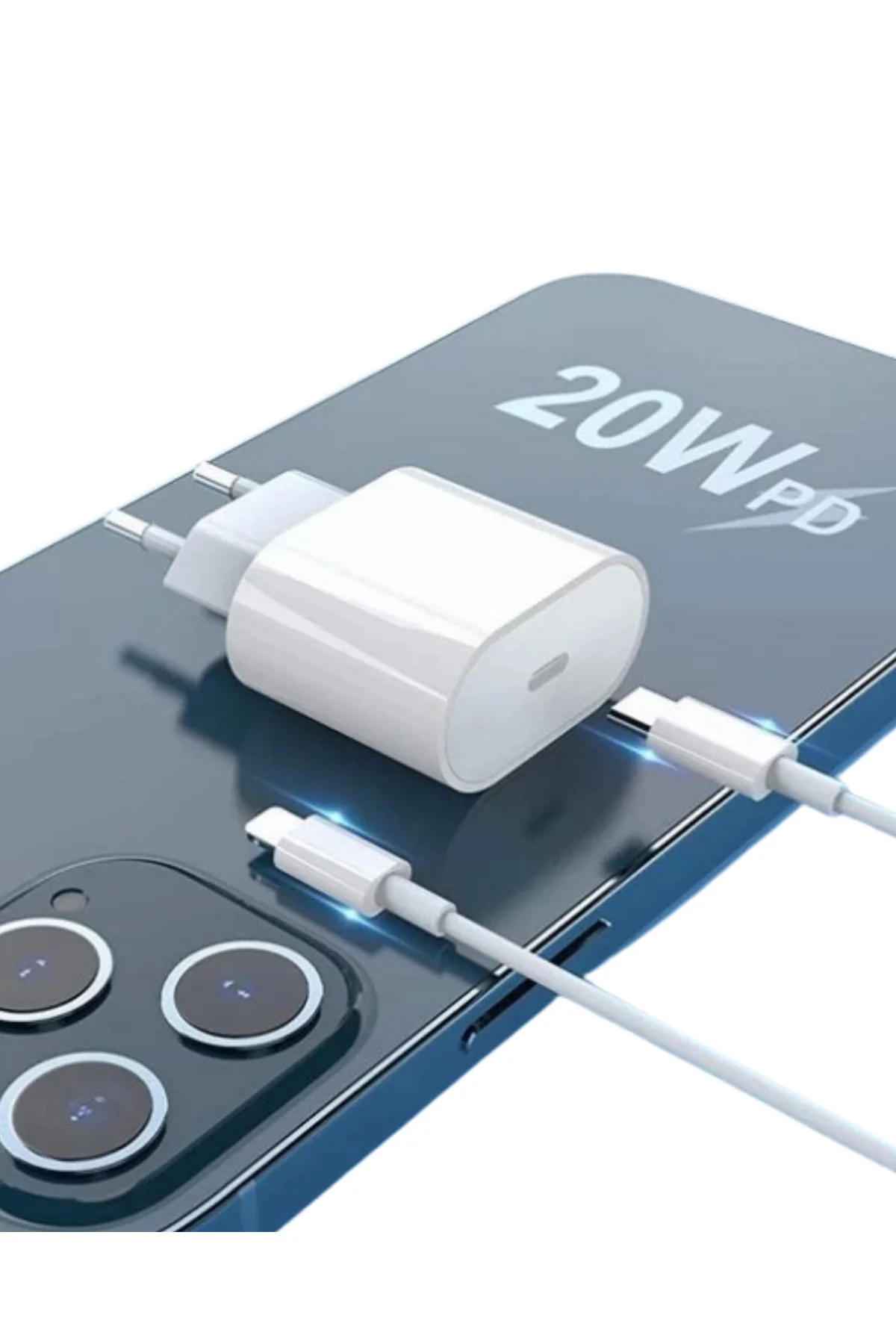 Yeni Nesil 35W USB-C Duvar Şarj Adaptörü Kablo Hediyeli