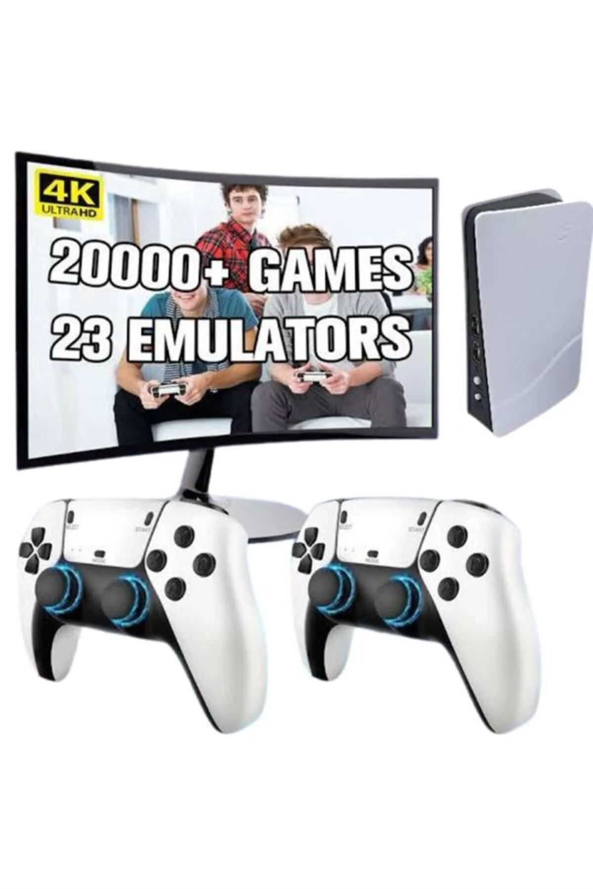 Yeni nesil 4k Hd 2.4g Kablosuz Kol 3000 Oyunlu Game Station Retro