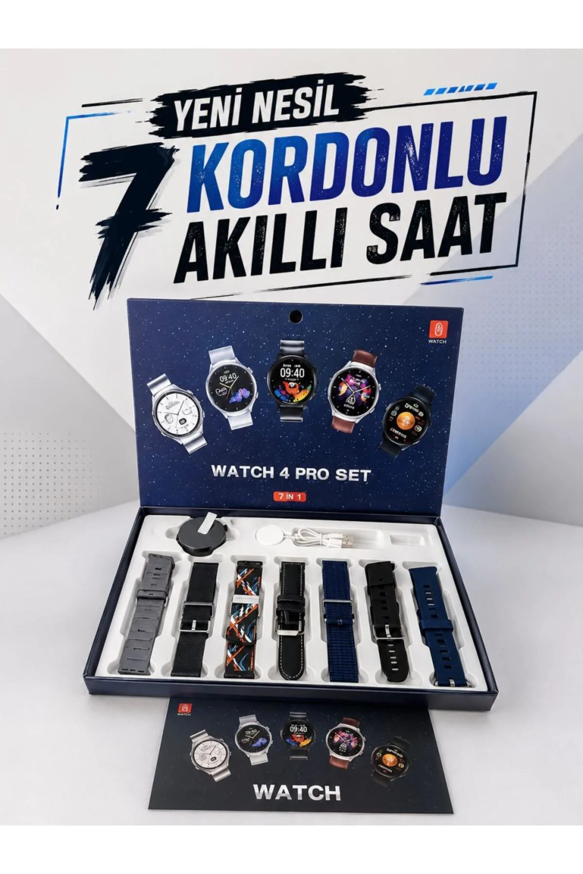 Yeni Nesil Akıllı Saat 2024 Model Uyku Ve Sağlık Takibi Bluetooth Bağlantılı