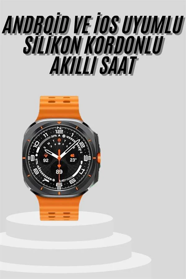 Yeni Nesil Akıllı Saat 47 MM - Titreşimli Çağrı Cevaplayıcı, Nabız ve GPS Takibi