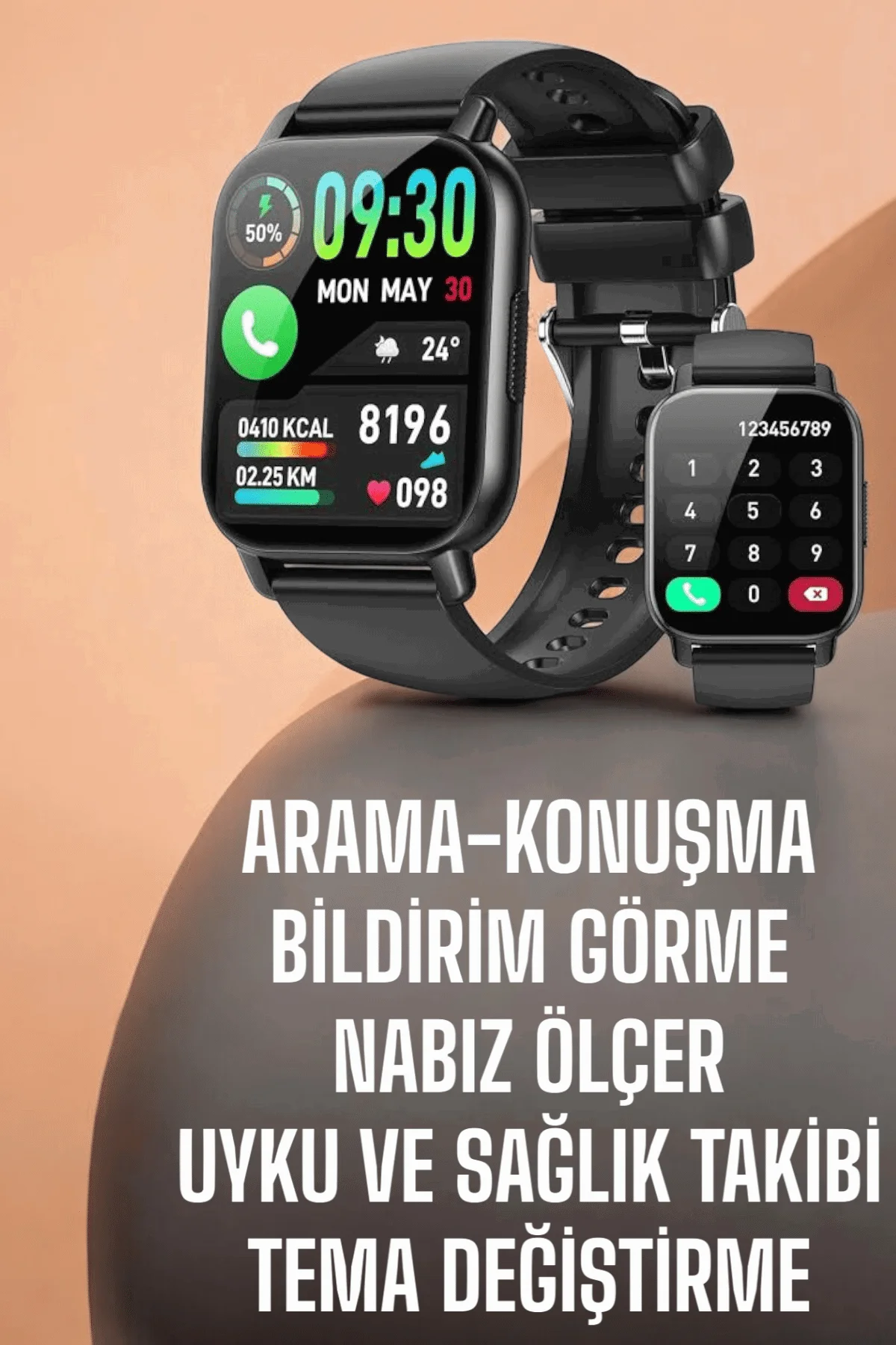 Yeni Nesil Akıllı Saat Arama Bildirimleri, Uyku & Kalp Atış Takibi Yeni Nesil Akıllı Saat Arama Bildirimleri, Uyku & Kalp Atış Takibi