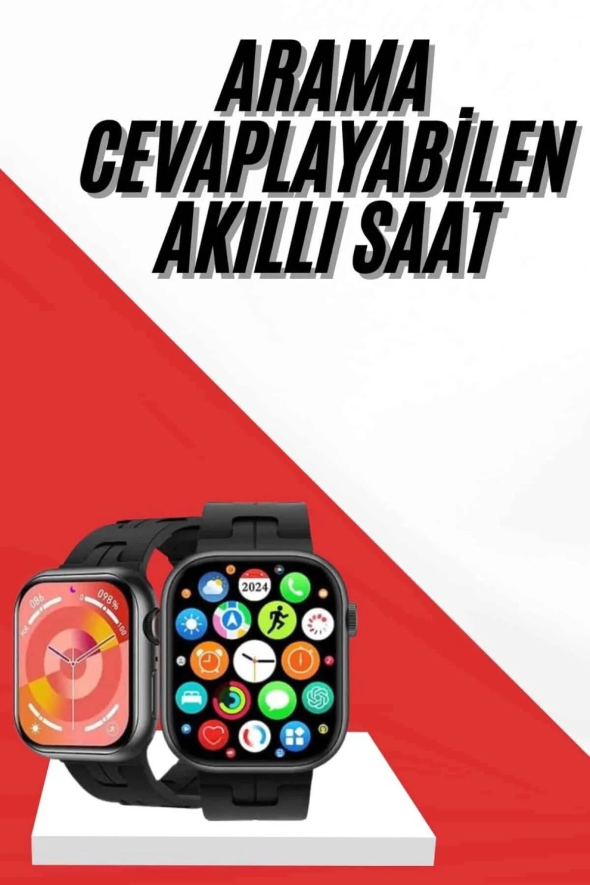Yeni Nesil Akıllı Saat Amoled Ekran Yüksek Çözünürlüklü 41 Mm Kas