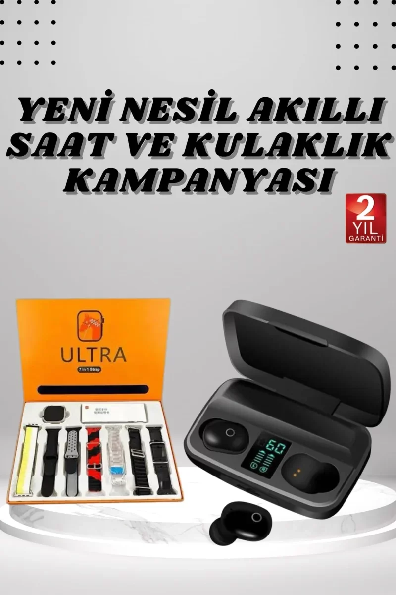 Yeni Nesil Akıllı Saat ve Bluetooth Kulaklık Kampanyası Dokunmati