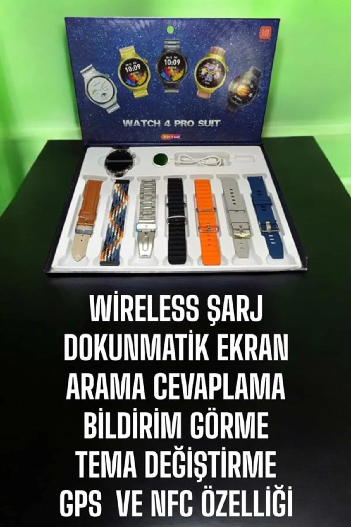 Yeni Nesil Akıllı Saat 2024 Model Uyku ve Sağlık Takibi Bluetooth