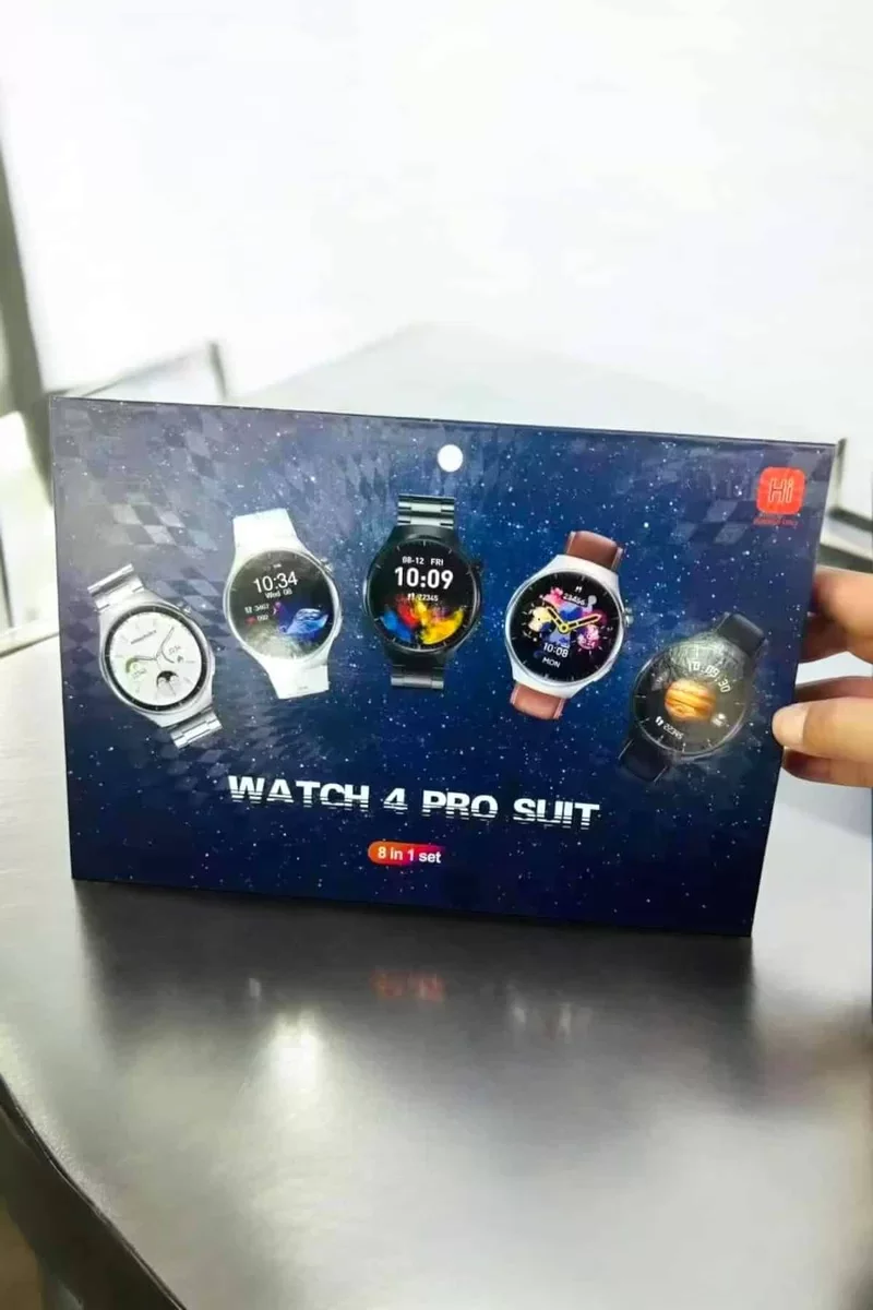 Yeni Nesil Akıllı Saat 2024 Model - Watch 4 Pro Sağlık ve Spor Takibi