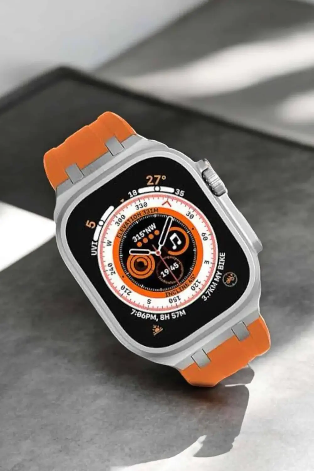 Yeni Nesil Akıllı Saat Adımsayar, GPS, Nabız Ölçer, Uyku ve Sağlı