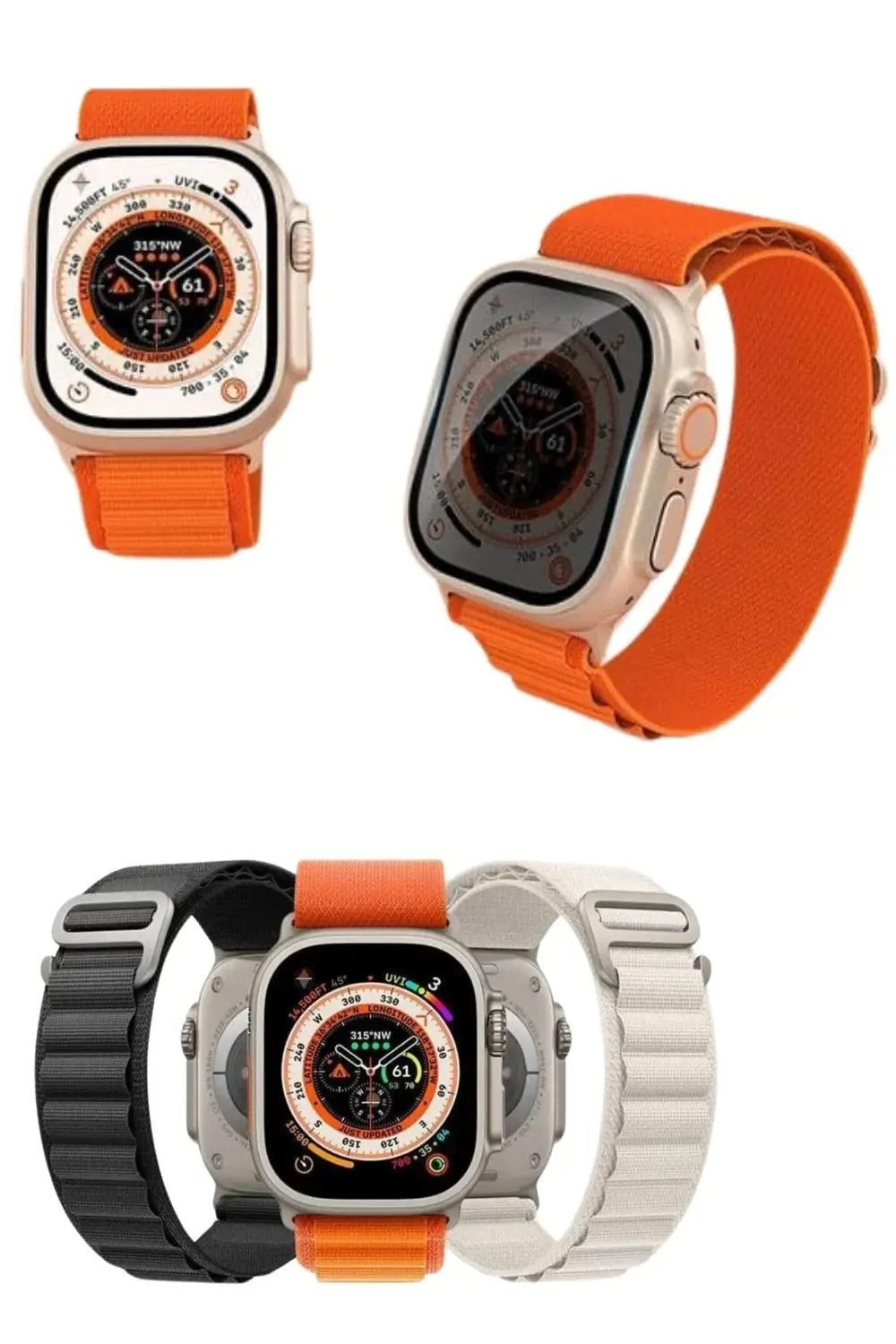 Yeni Nesil Akıllı Saat Uyku ve Sağlık Takibi Titeşimli Sesli Aram