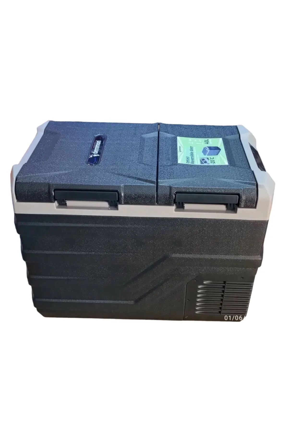 Yeni Nesil Araç Buzdolabı 40lt Çift Bölmeli 12v-24v