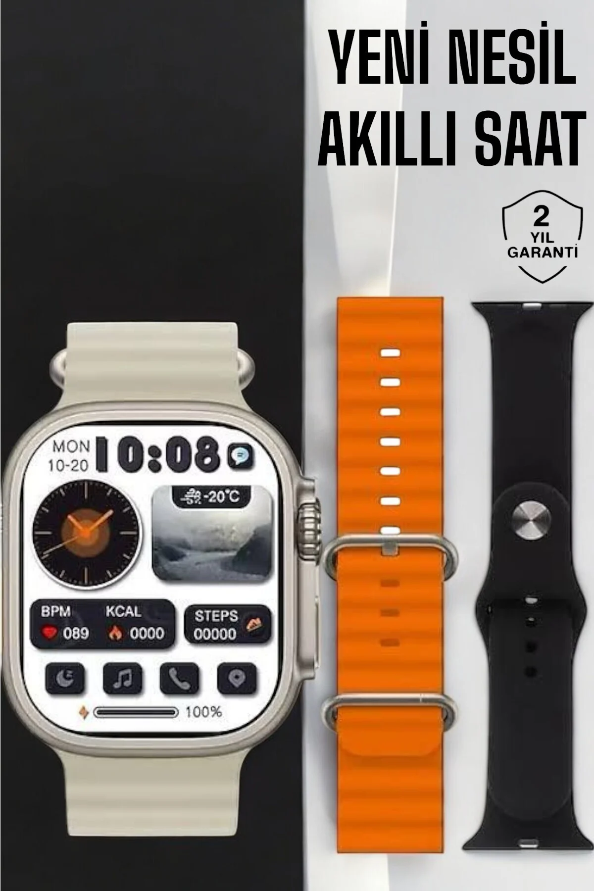 Yeni Nesil Arama Cevaplayan Uyku ve Sağlık Takibi GPS Özelliği - 