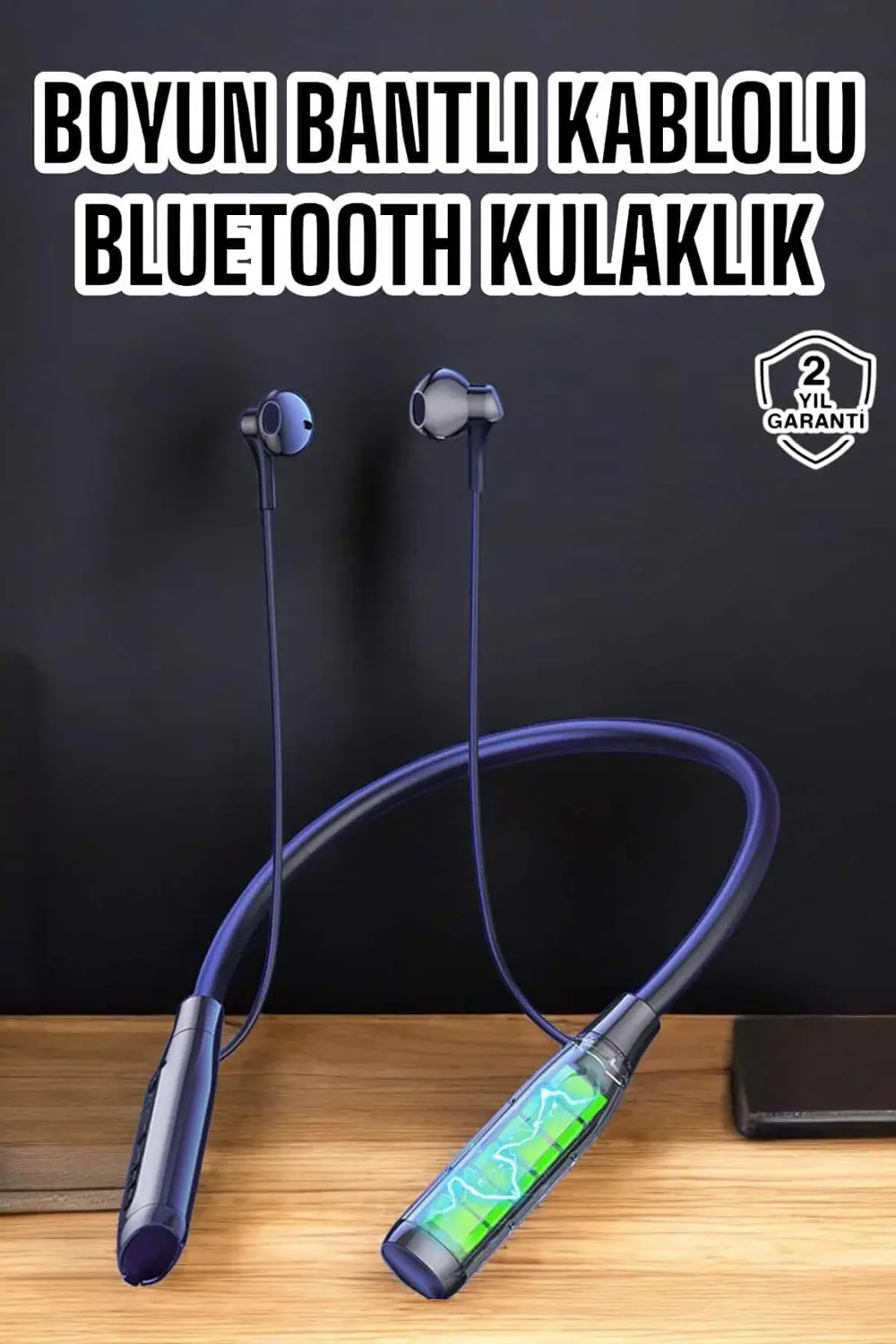 Yeni Nesil Bluetooth Kulaklık Kablolu Kulak İçi Dijital Göstergel