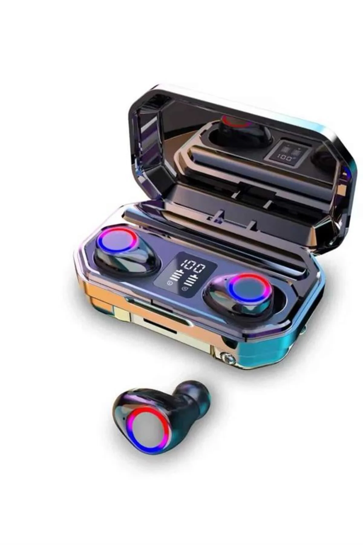 Yeni Nesil Bluetooth Kulaklık Uzun Pil Ömrü El Fenerli Dijital Şa
