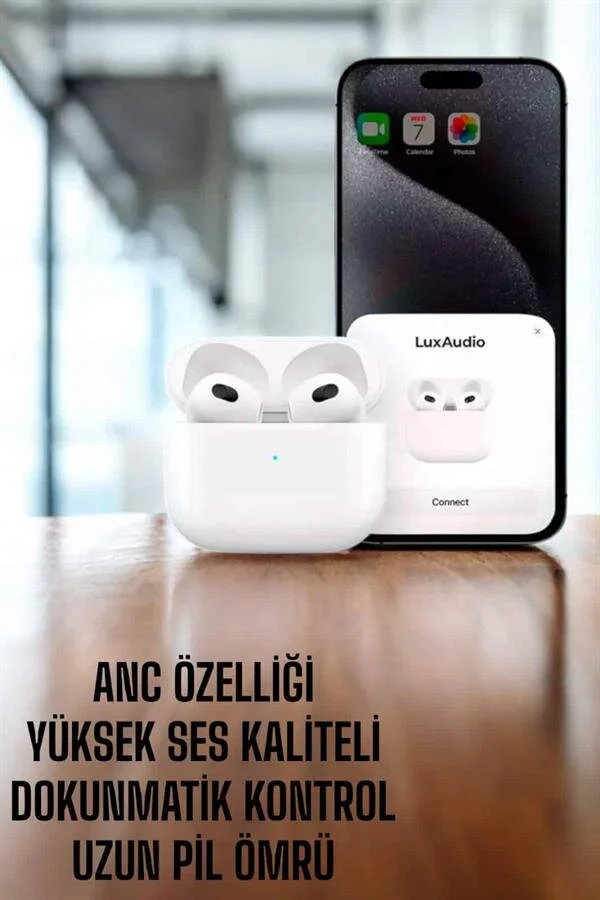 Yeni Nesil Bluetooth Kulaklık ANC - Aktif Gürültü Önleme, RGB Aydınlatma, 2 Yıl Garanti