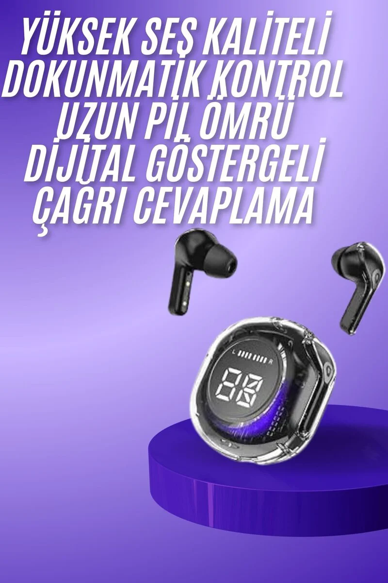 Yeni Nesil Bluetooth 5.3 Gaming Kulaklık - Dokunmatik Kontroller ve HIFI Ses Kalitesi