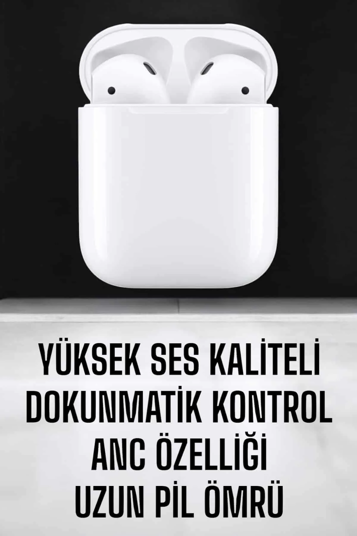 Yeni Nesil Bluetooth 5.0 Kablosuz Kulaklık Yüksek Ses Kalitesi ve Uzun Pil Ömrü