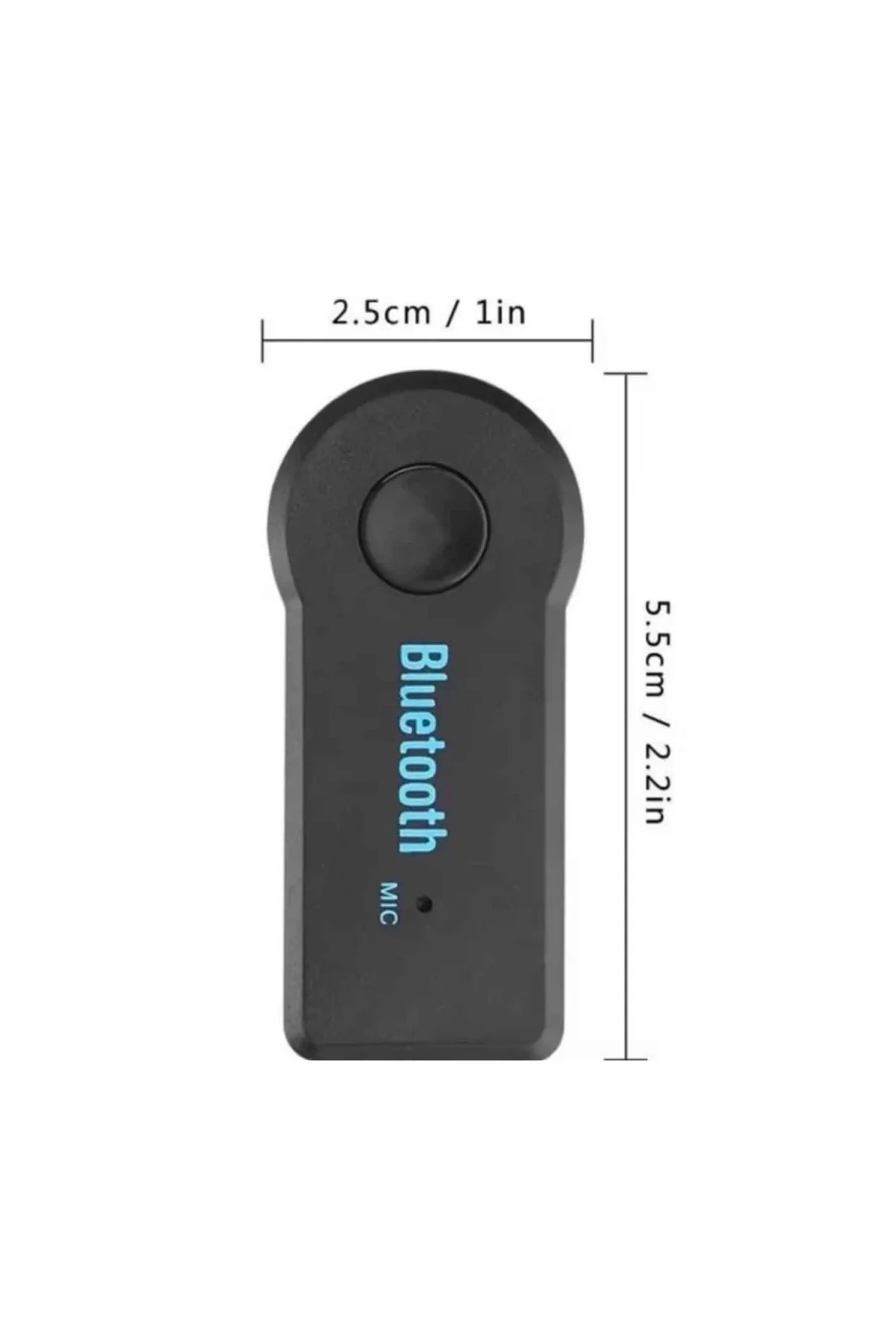 Yeni Nesil Bluetooth Aux Araç Kiti Siyah Tv Tablet Telefon Araç Araba - Görsel 3