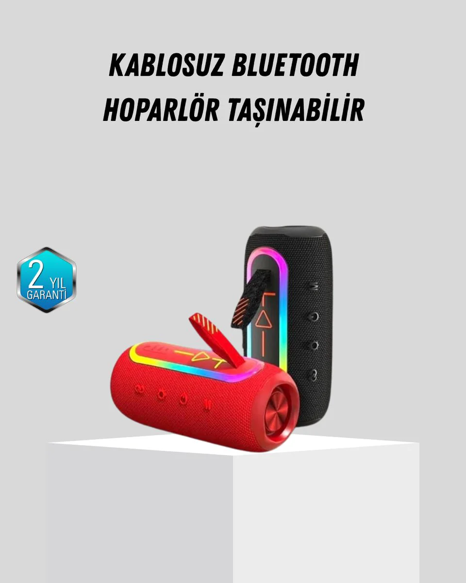 Yeni Nesil Bluetooth 5.1 Taşınabilir Hoparlör – Güçlü Ses, Hızlı Bağlantı ve Uzun Pil Ömrü