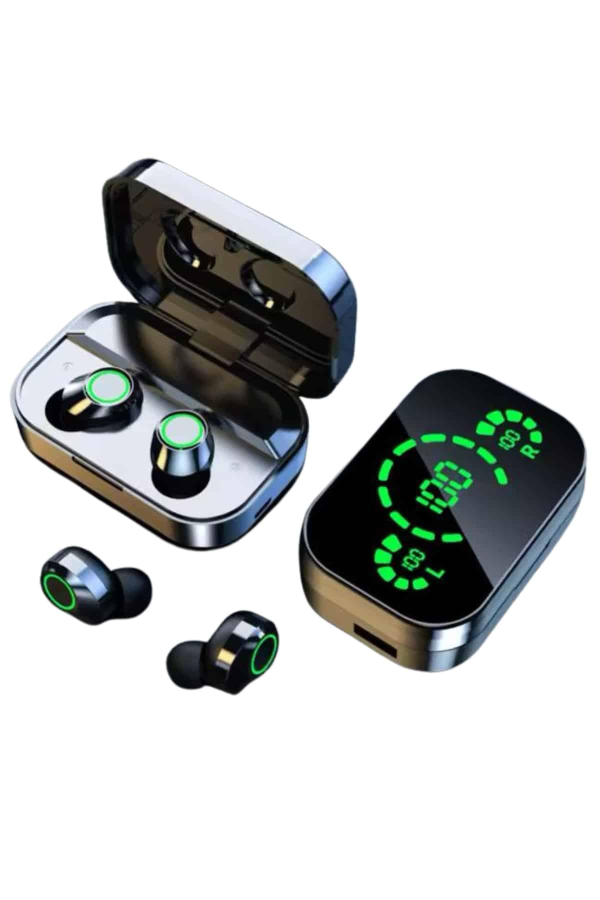 Yeni Nesil Bluetooth Kulaklık Çağrı Cevaplayabilen Dijital Göster