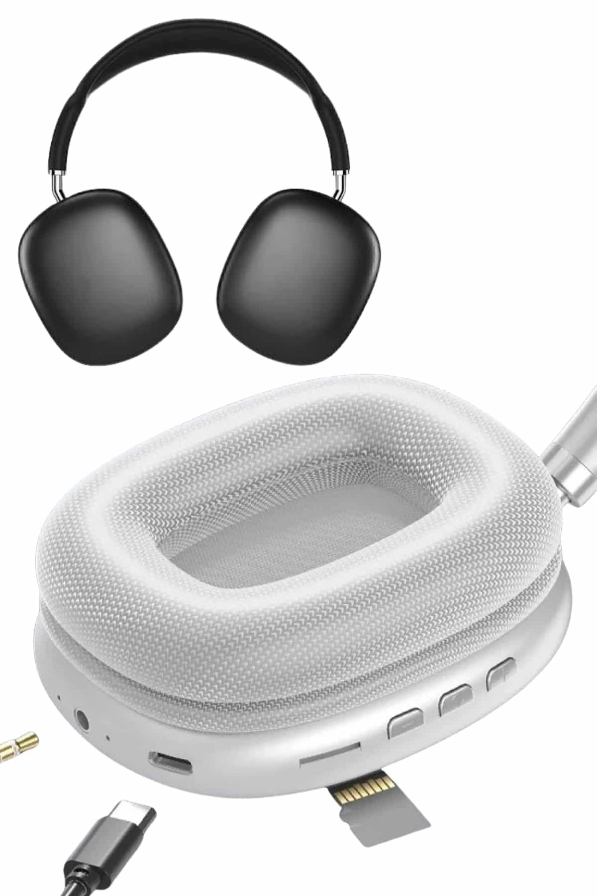 Yeni Nesil Bluetooth Kulaklık Kulak Üstü ANC Özelliği Yüksek Ses 