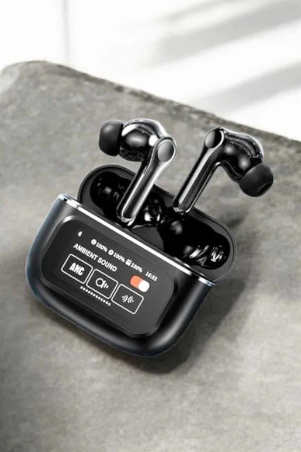 Yeni Nesil Bluetooth Kulaklık - ANC, Dijital Ekran ve Uzun Pil Ömrü
