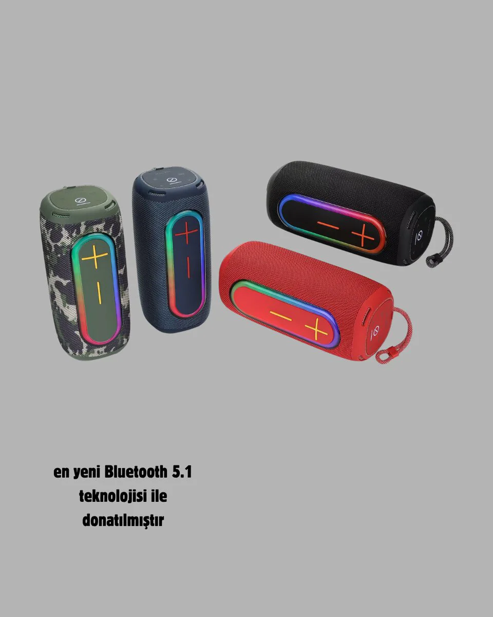 Yeni Nesil Bluetooth Taşınabilir Hoparlör – Kusursuz Bağlantı ve Yüksek Ses Kalitesi