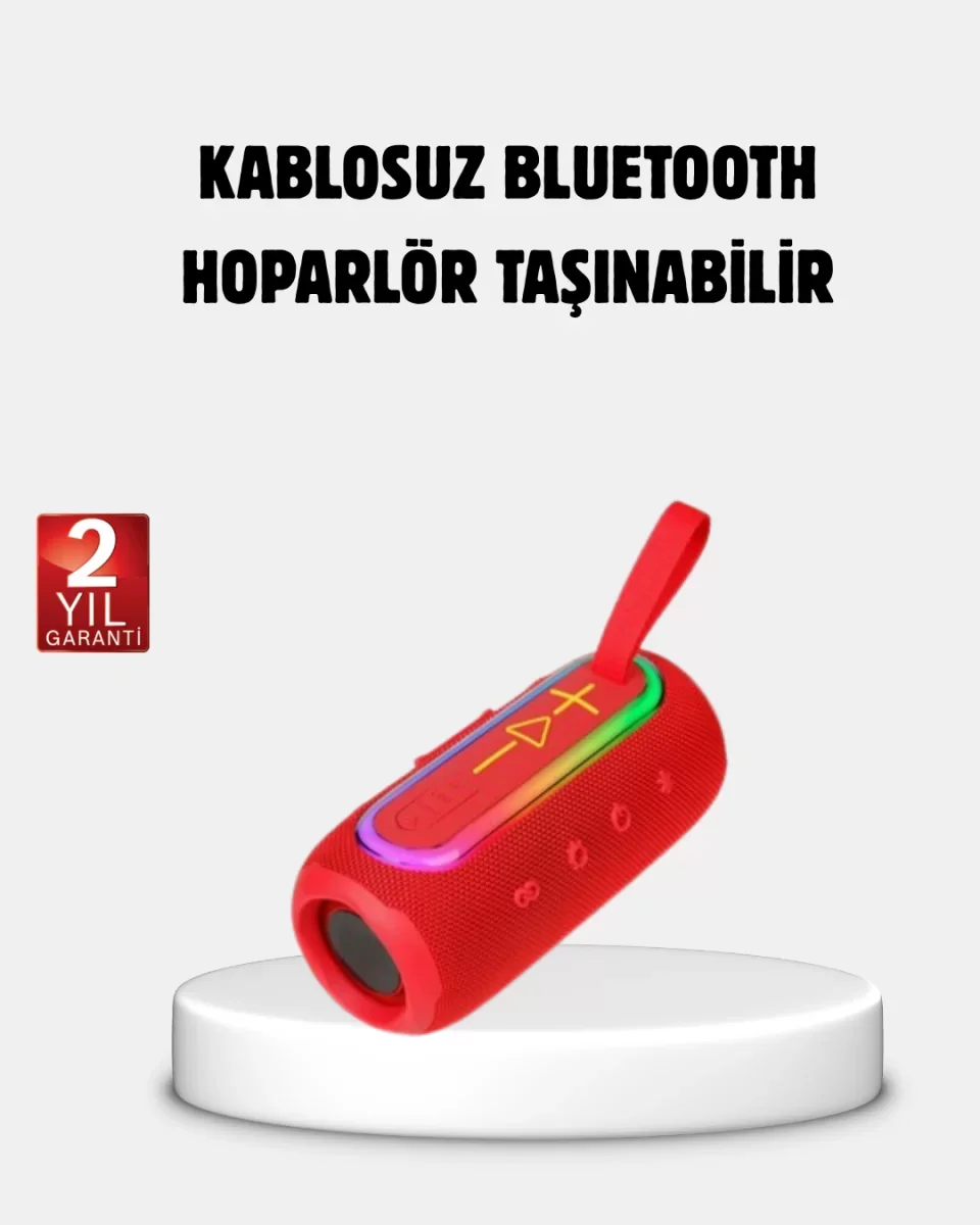 Yeni Nesil Bluetooth Taşınabilir Hoparlör – Enerji Tasarruflu, Yü