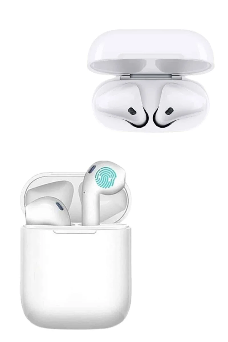 Yeni Nesil Çift Mikrofonlu Dokunmatik Kablosuz Bluetooth Kulaklık - Bluetooth 5.1, Çift Telefon Desteği, Kesintisiz Ses