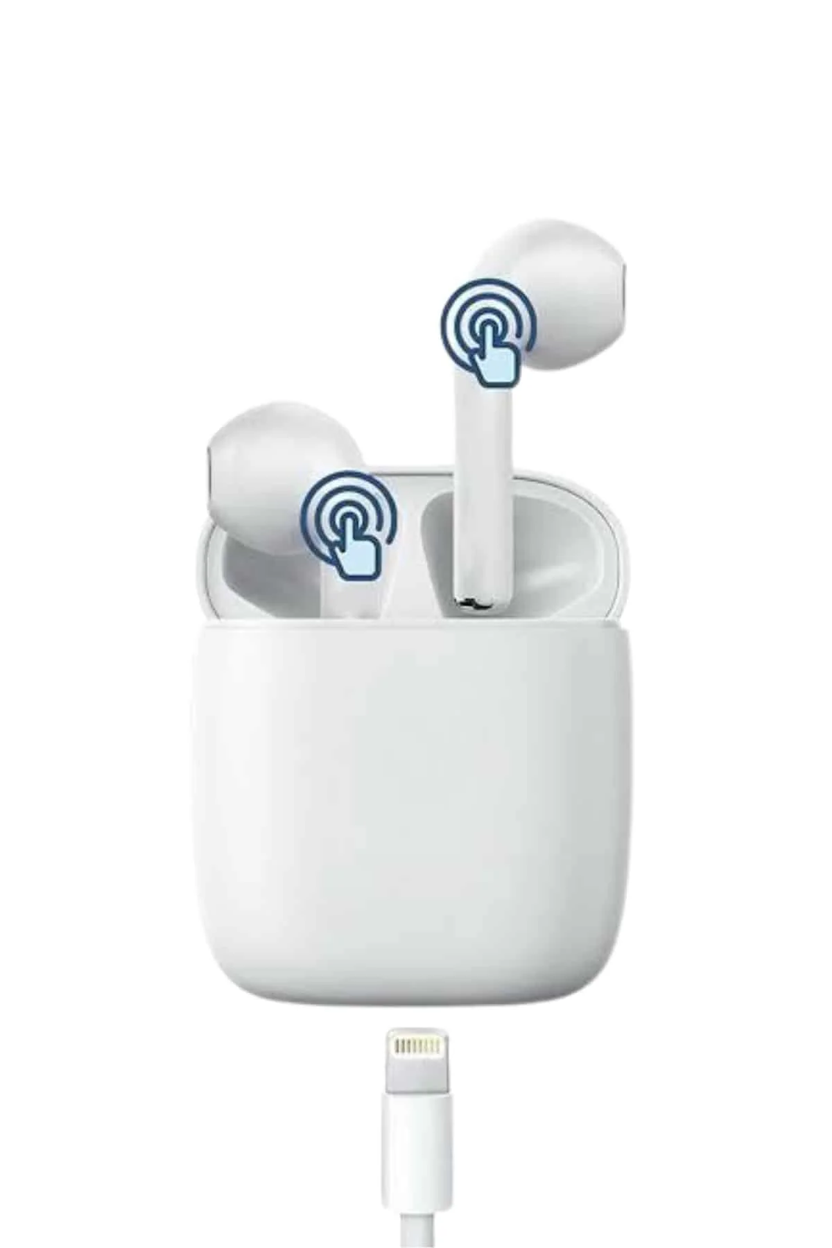 Yeni Nesil Çift Mikrofonlu Dokunmatik Kablosuz Bluetooth Kulaklık
