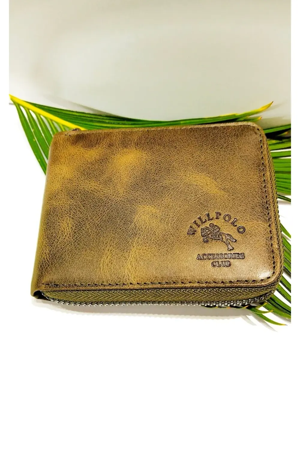 Yeni Nesil Deri Cüzdan Tam Fermuarlı