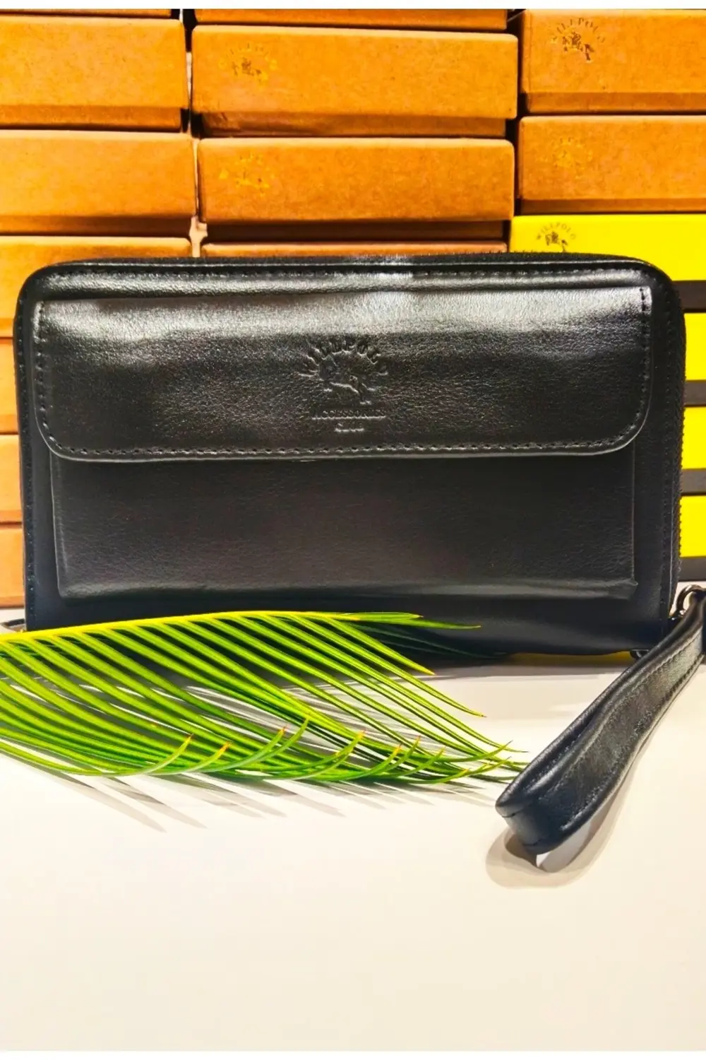 Yeni Nesil Deri Lüks El Cüzdanı