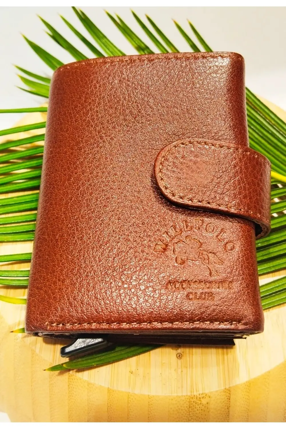 Yeni Nesil Deri Mekanizmalı Lüks Cüzdan