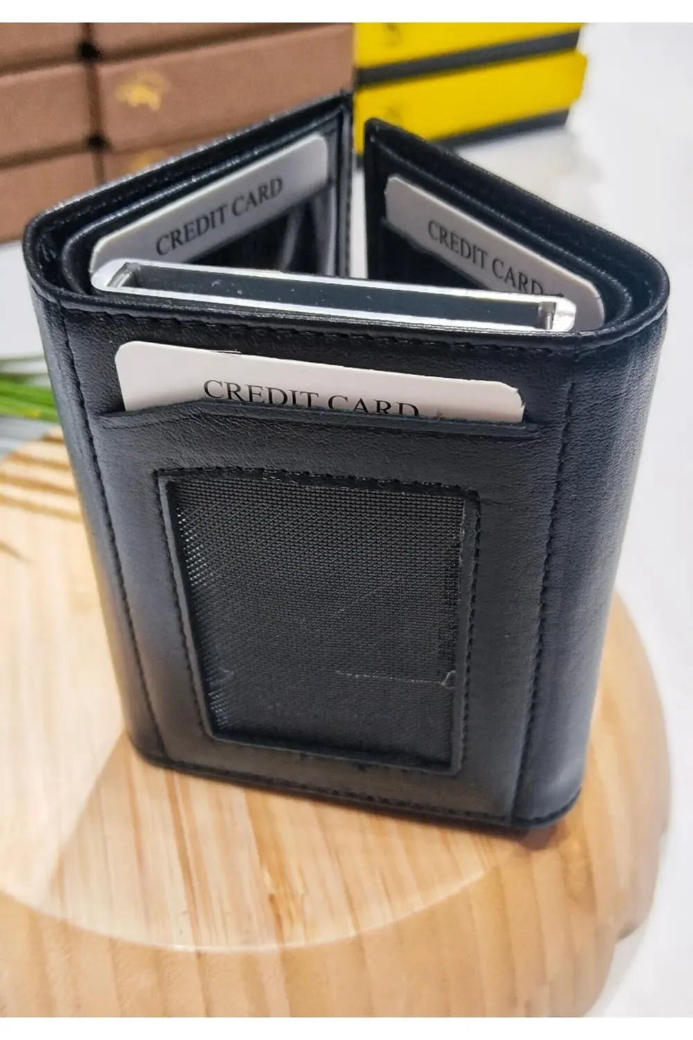 Yeni Nesil Deri Mekanizmalı Lüks Cüzdan