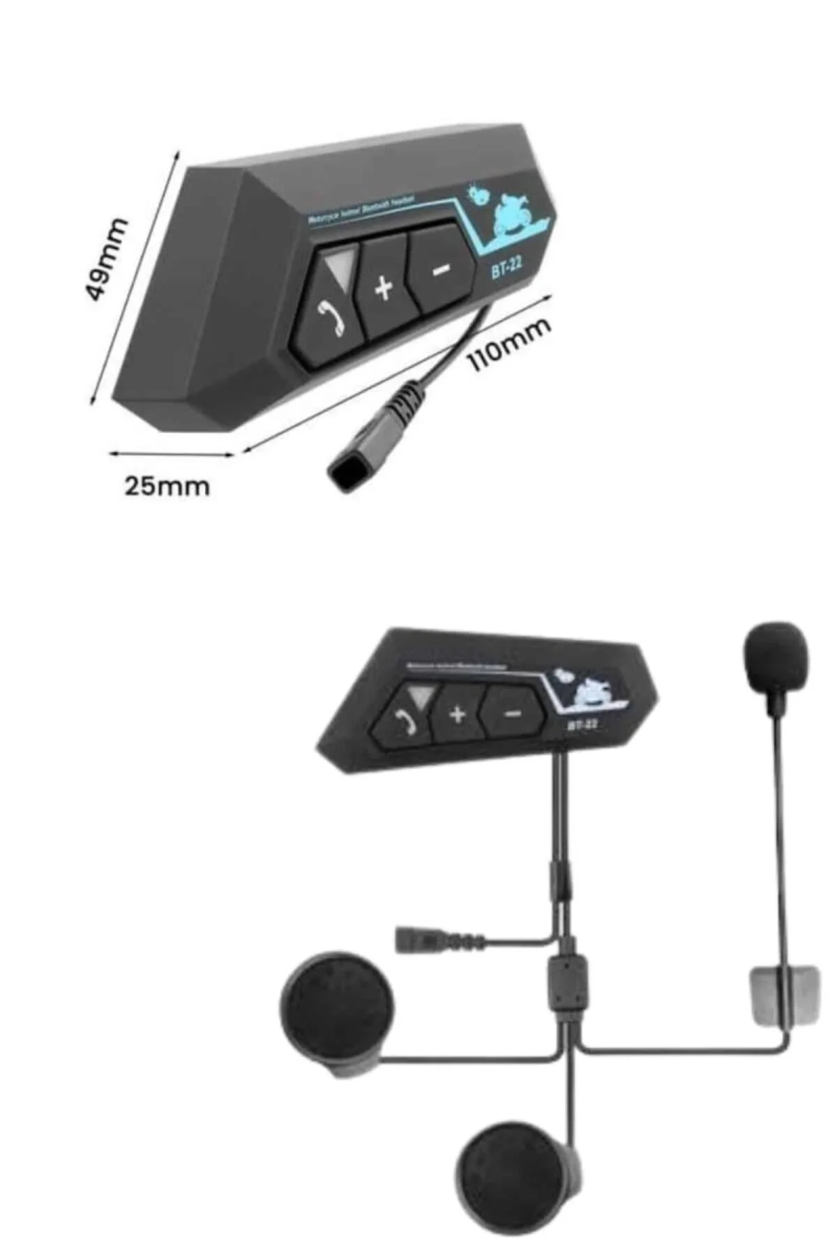Yeni Nesil Dinleme Ve Konuşma Özellikli Intercom Kask Kulaklığı 5.0 Bluetooth