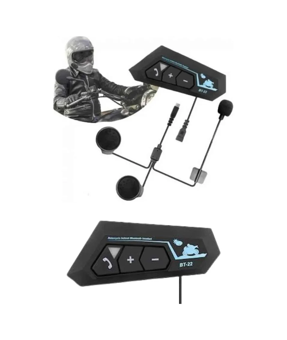 Yeni Nesil Dinleme Ve Konuşma Özellikli Intercom Kask Kulaklığı 5