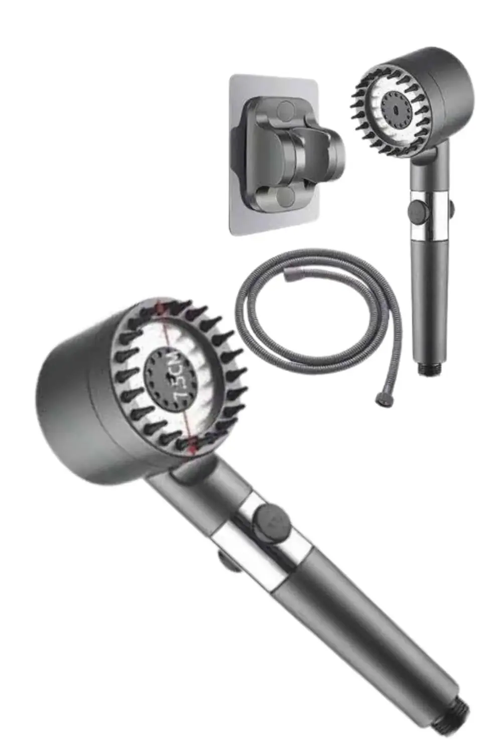 Yeni Nesil Duş Başlığı Paslanmaz Çelik Masaj Etkili Ergonomik Tas