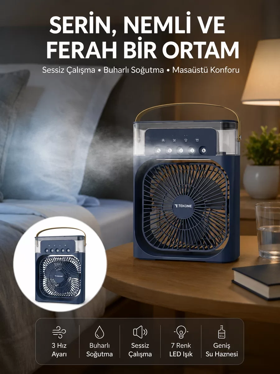 Yeni Nesil Enerji Tasarruflu Turbo Fan - Yaz Sıcaklarında Sessiz ve Kompakt Çözüm