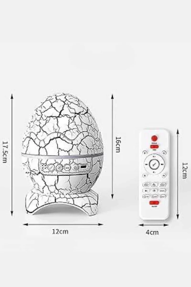 Yeni Nesil Gece Lambası Yumurta Speaker Dinozor Temalı Atmosfer Işığı