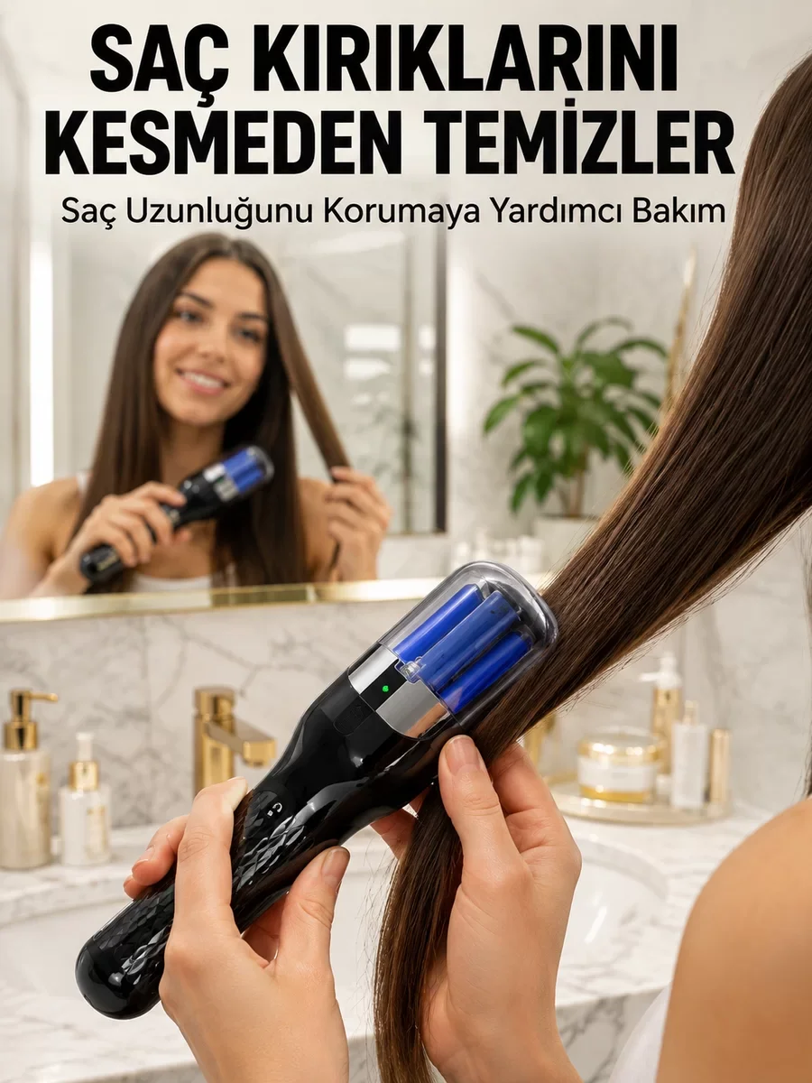 Yeni Nesil Kablosuz Saç Düzeltici Makine RH-6668 - Ev Tipi Profesyonel Bakım Cihazı