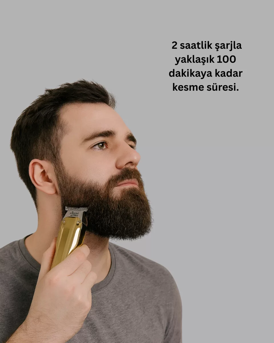 Yeni Nesil Kablosuz Erkek Tıraş Makinesi - Güçlü Kesim, Uzun Şarj Süresi ve Ergonomik Tasarım