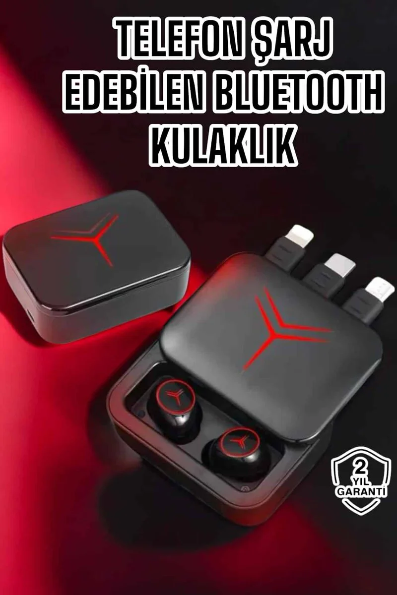 Yeni Nesil Kablosuz Bluetooth Kulaklık ANC Özellikli - Powerbank ve Konfor