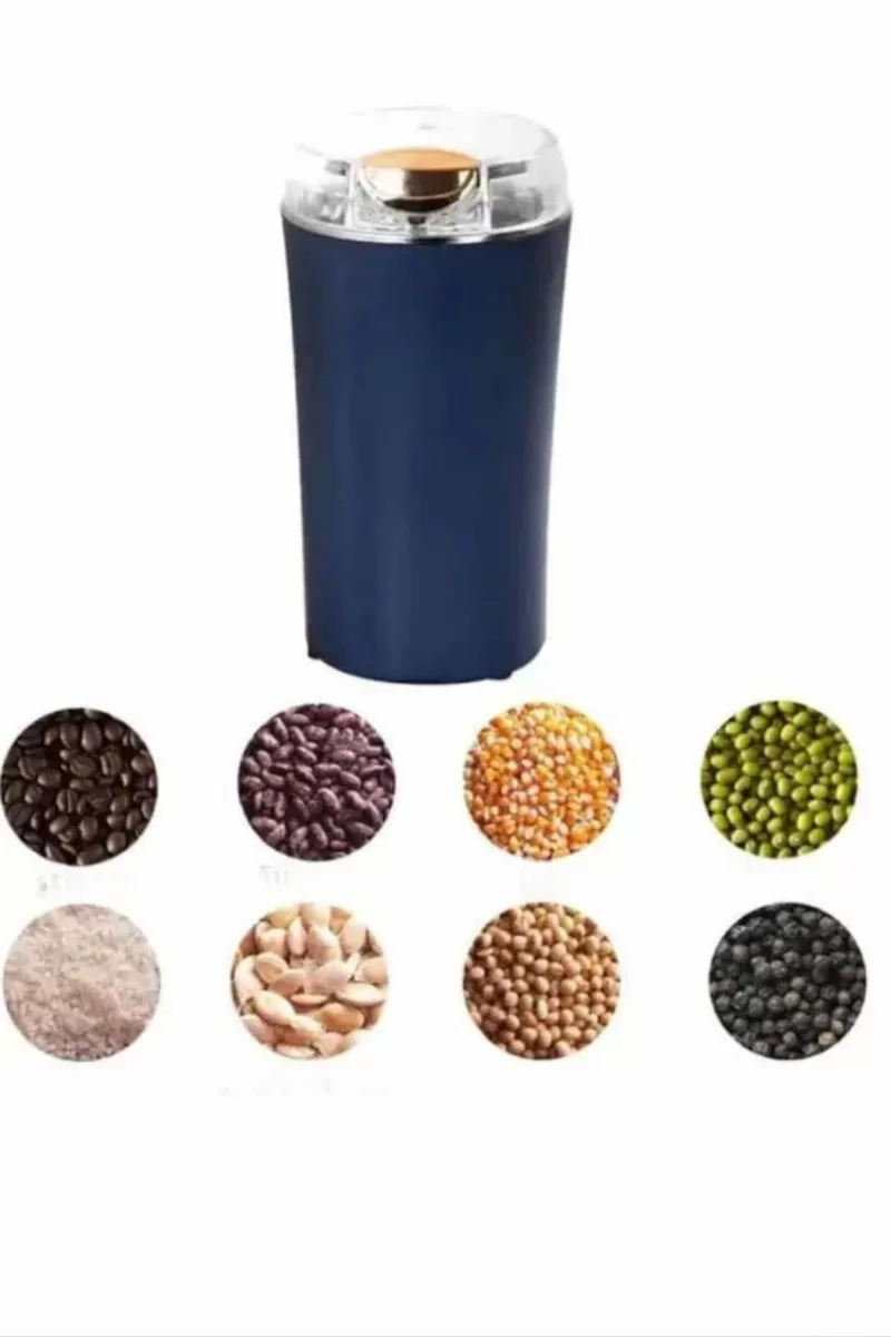 Yeni Nesil Kahve ve Baharat Öğütücü - 200 Watt Paslanmaz Çelik Kahve Değirmeni (Lezzet Makinesi 3000)