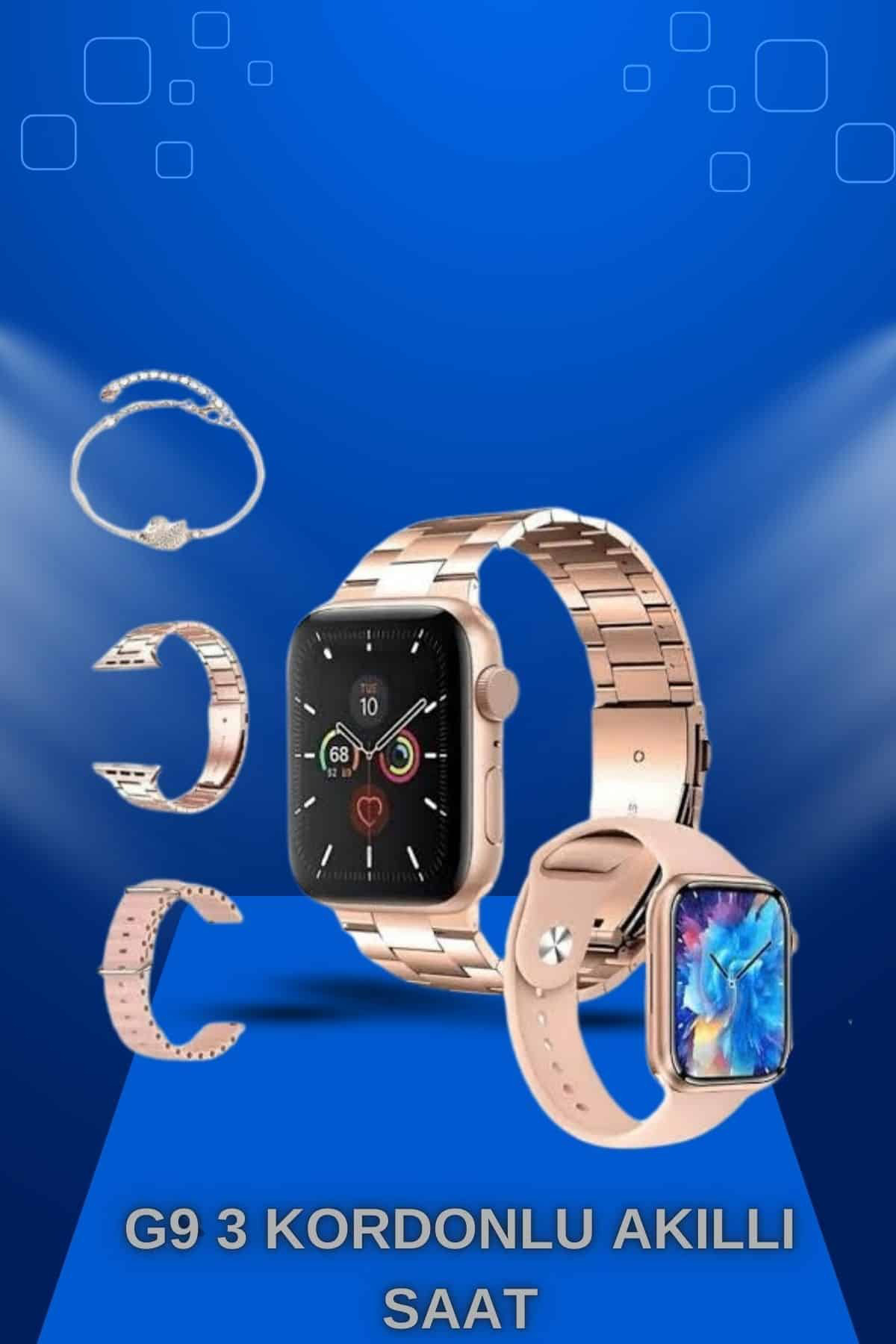 Yeni Nesil Kaliteli Akıllı Saat ve Kablosuz Bluetooth Kulaklık Yü