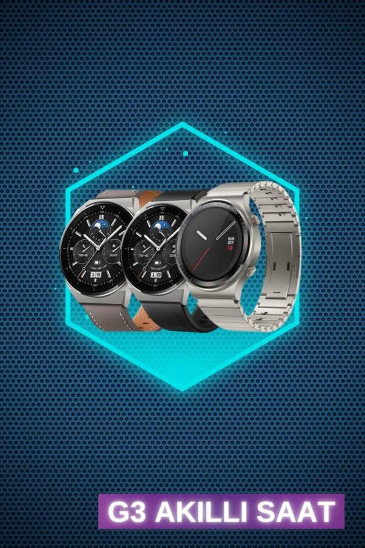 Yeni Nesil Kampanyası Bluetooth Bağlantılı Akıllı Saat ve Kablosu
