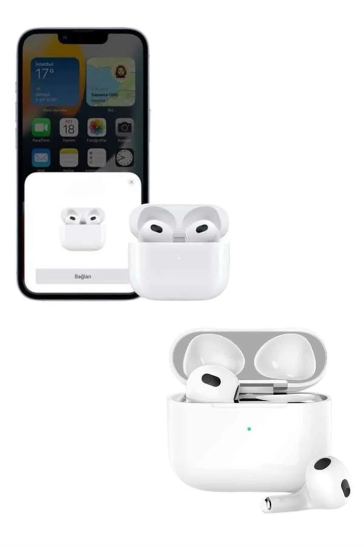 Yeni Nesil Kulak İçi Bluetooth Kulaklık Kablosuz Sesli Asistan - 