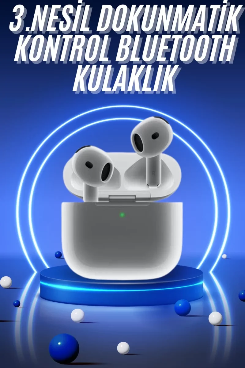 Yeni Nesil Kulak İçi Bluetooth Kulaklık Kablosuz Sesli Asistan - Lisinya